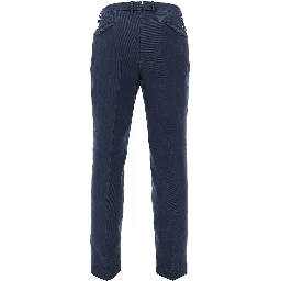 Stretch gabardine 'Arechi' trousers