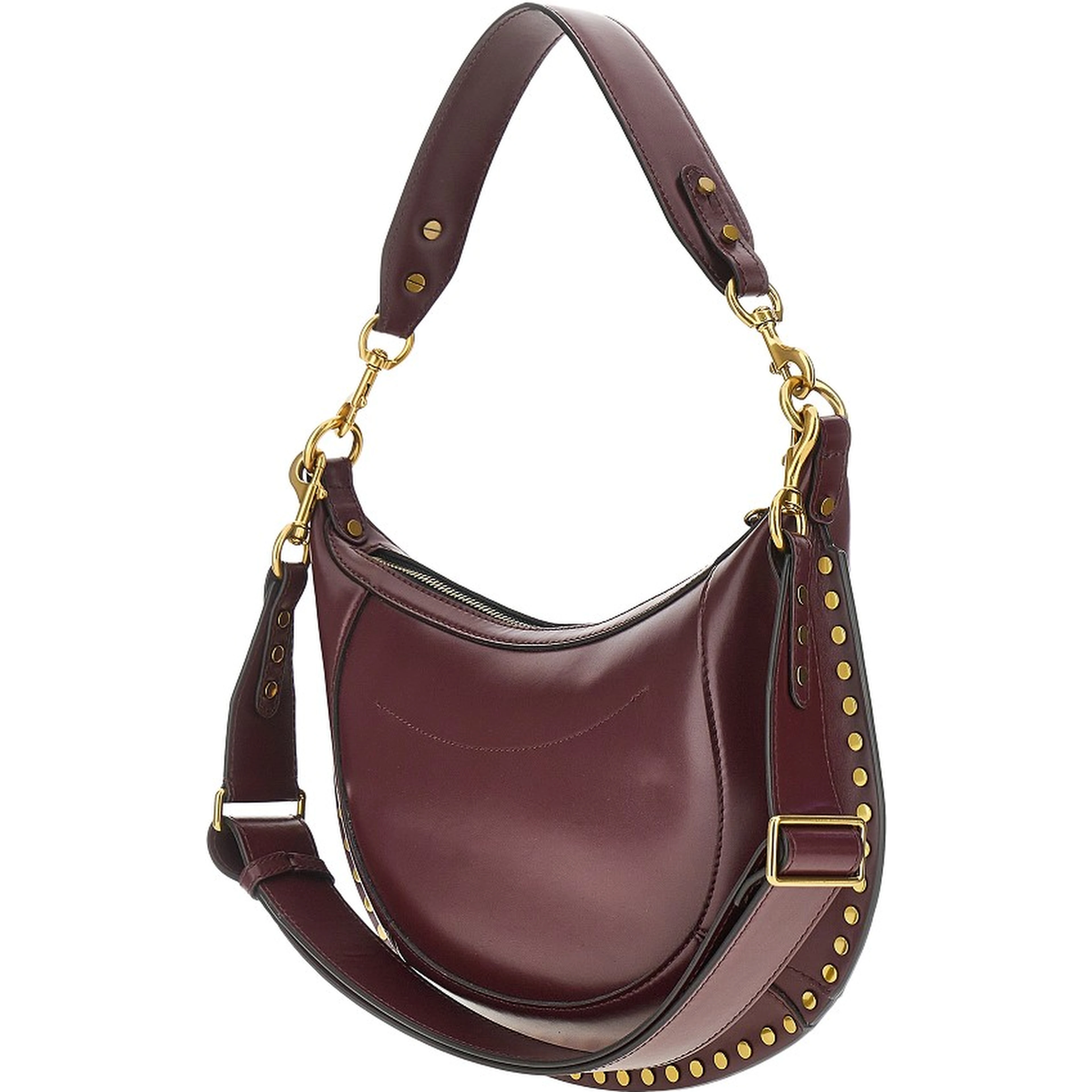 'Naoko' leather shoulder bag