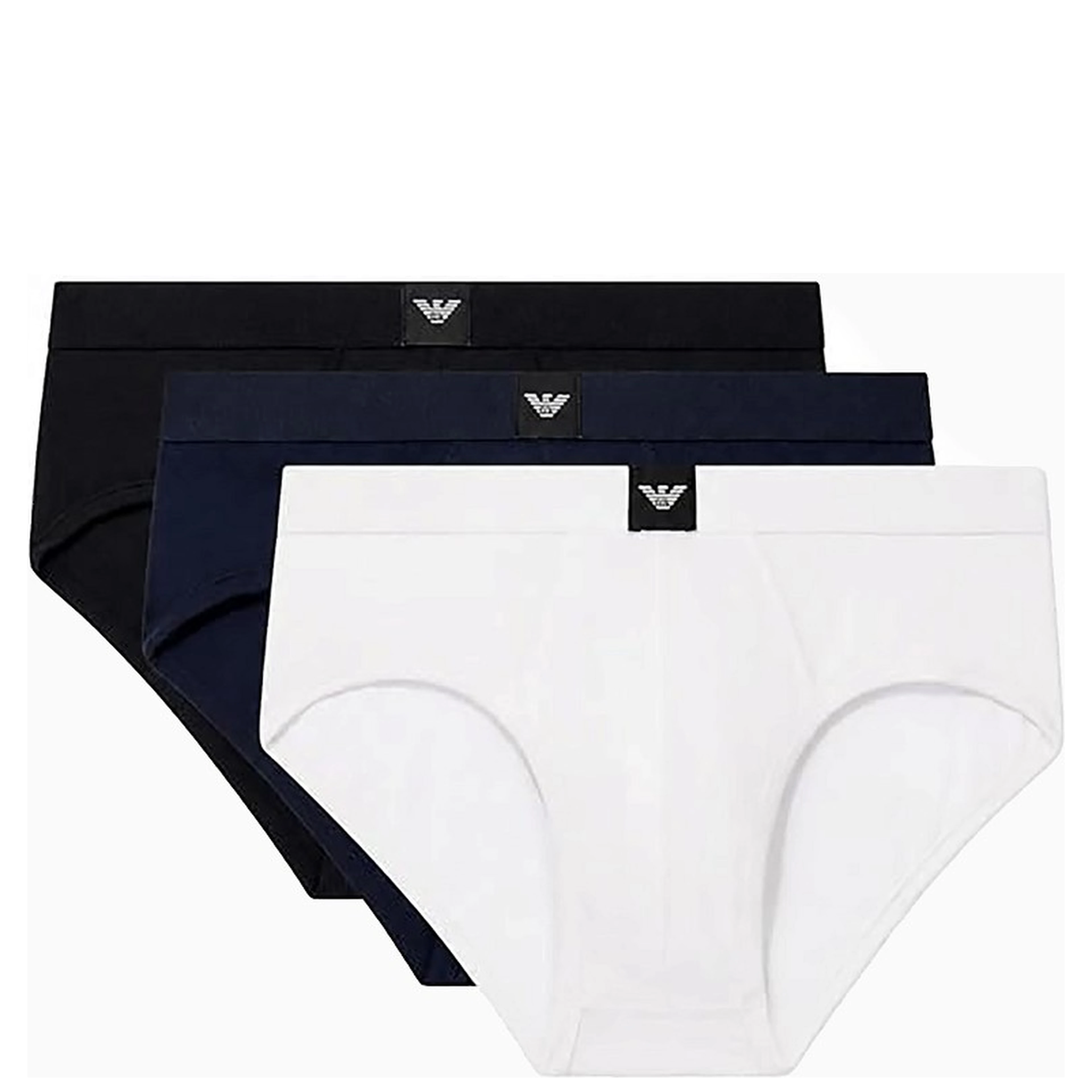 Stretch cotton 3-pack brief