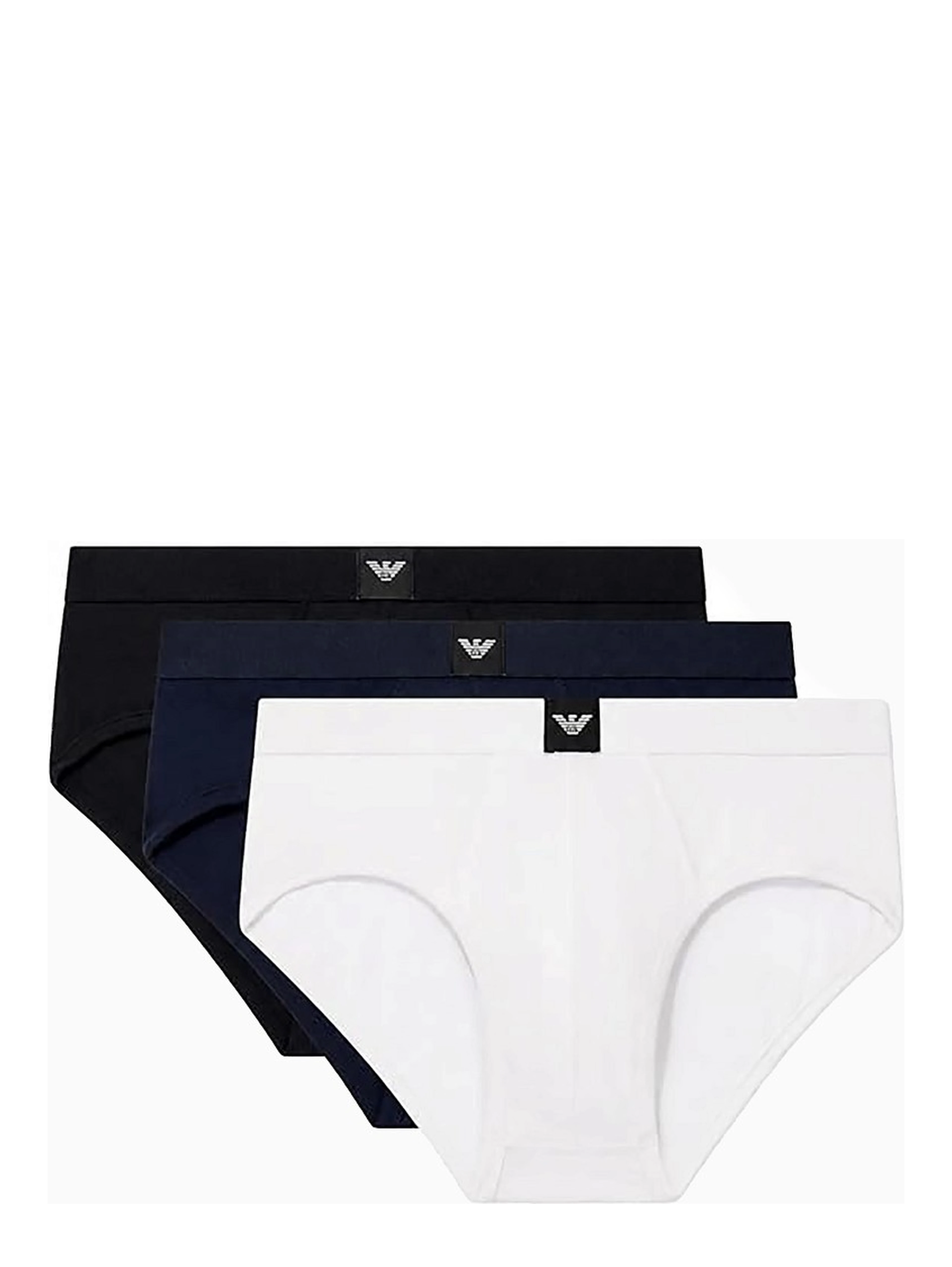 Stretch cotton 3-pack brief