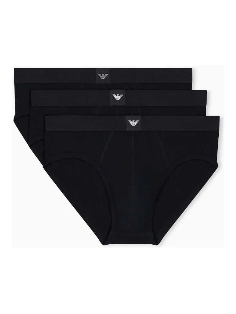 Stretch cotton 3-pack brief