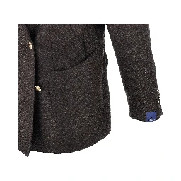 Mélange tweed tailored jacket