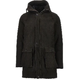 Shearling parka