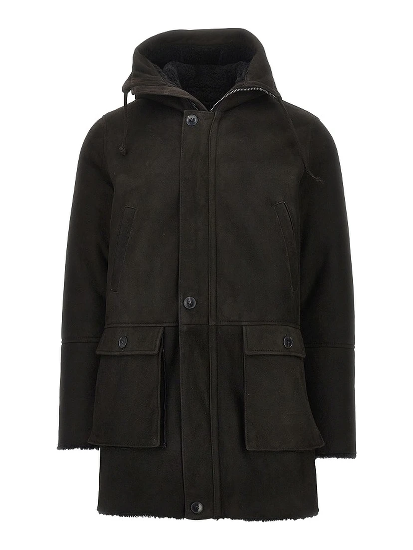 Shearling parka