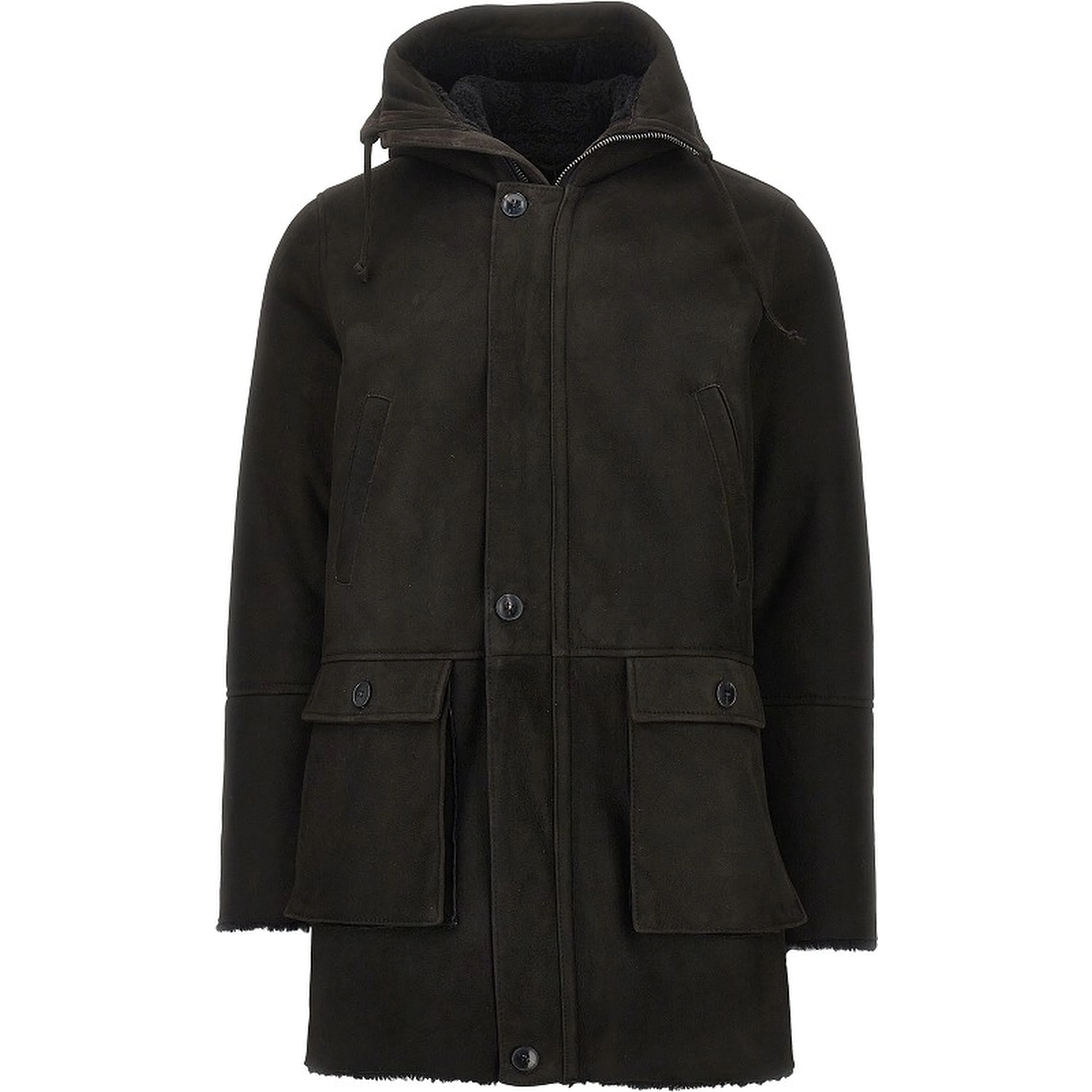 Shearling parka