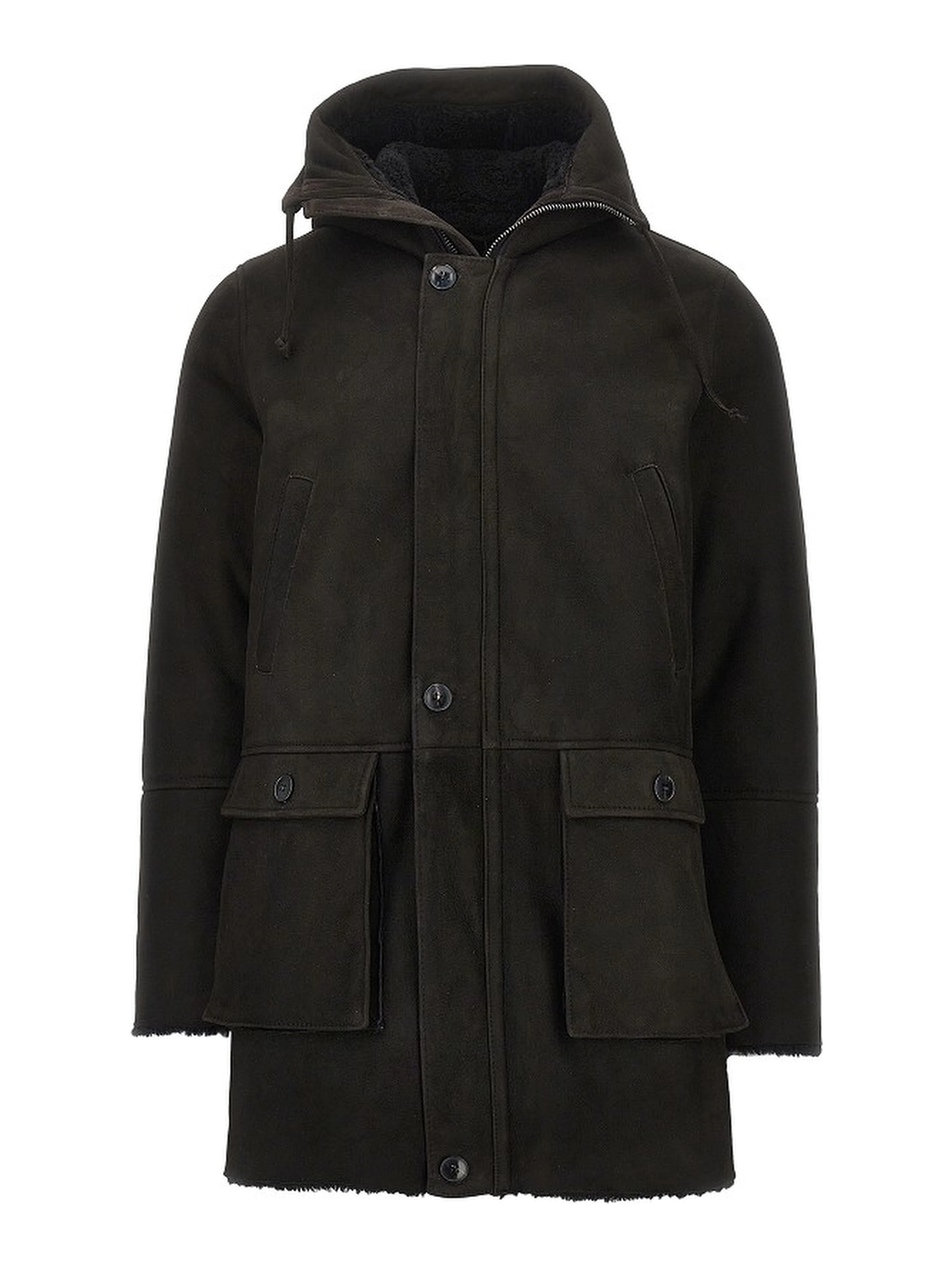 Shearling parka