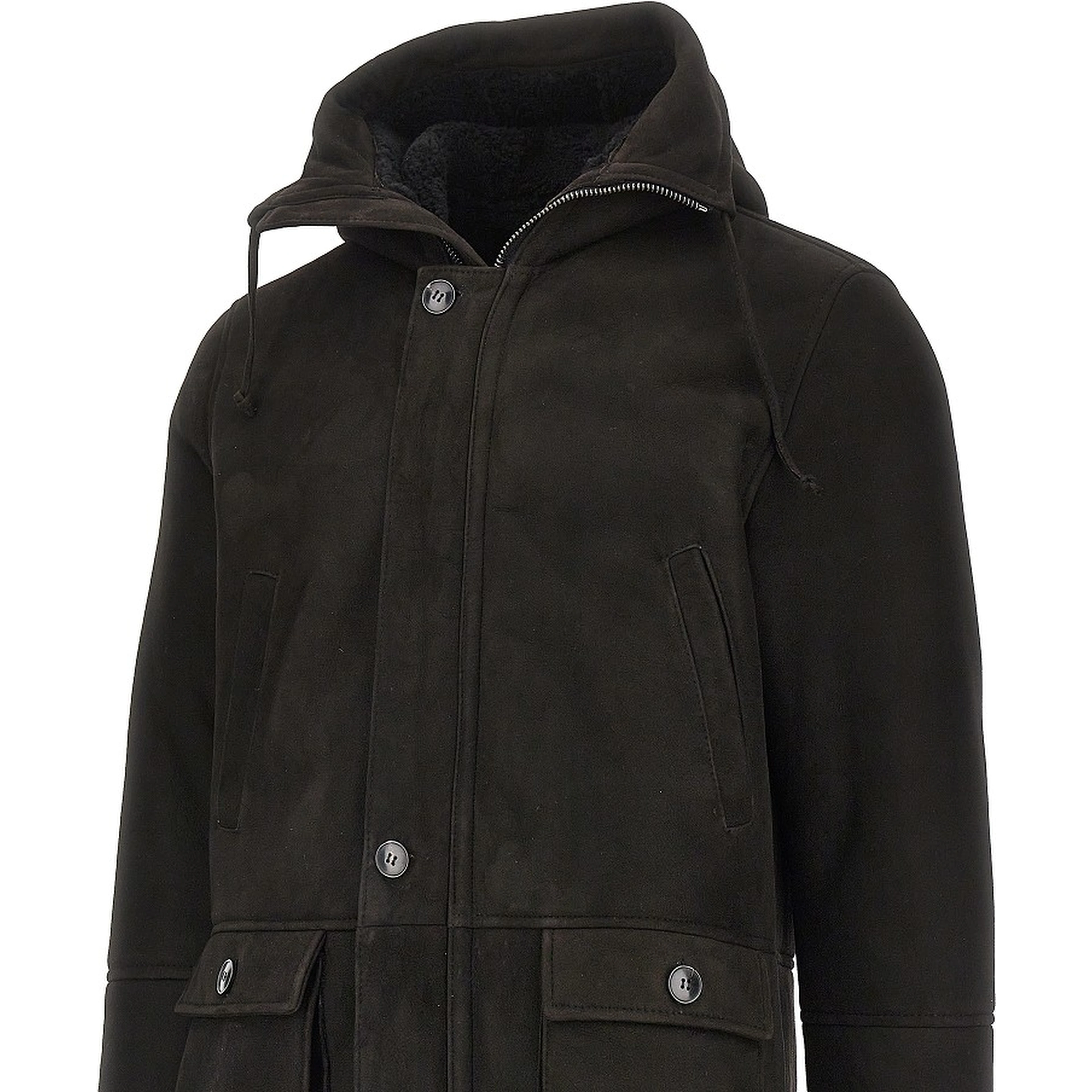 Shearling parka