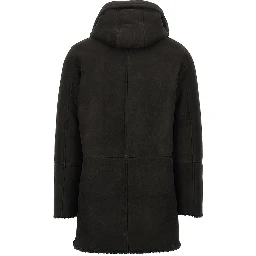 Shearling parka