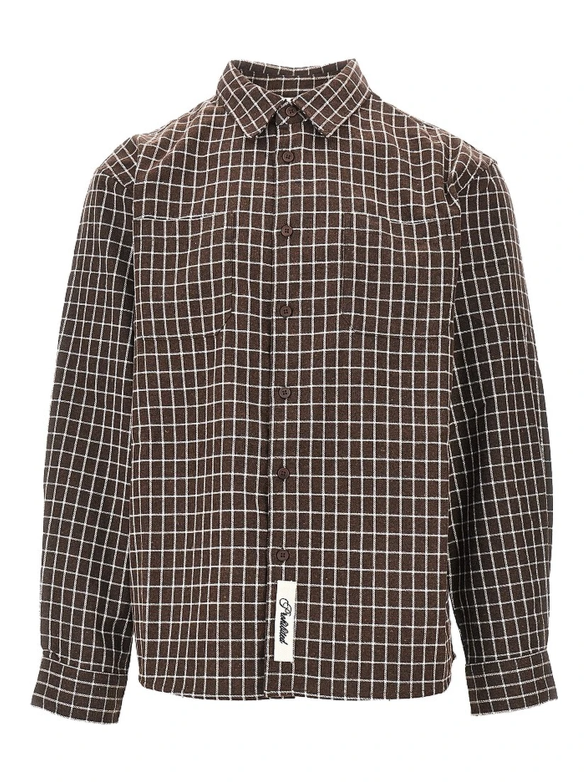 Check flannel shirt