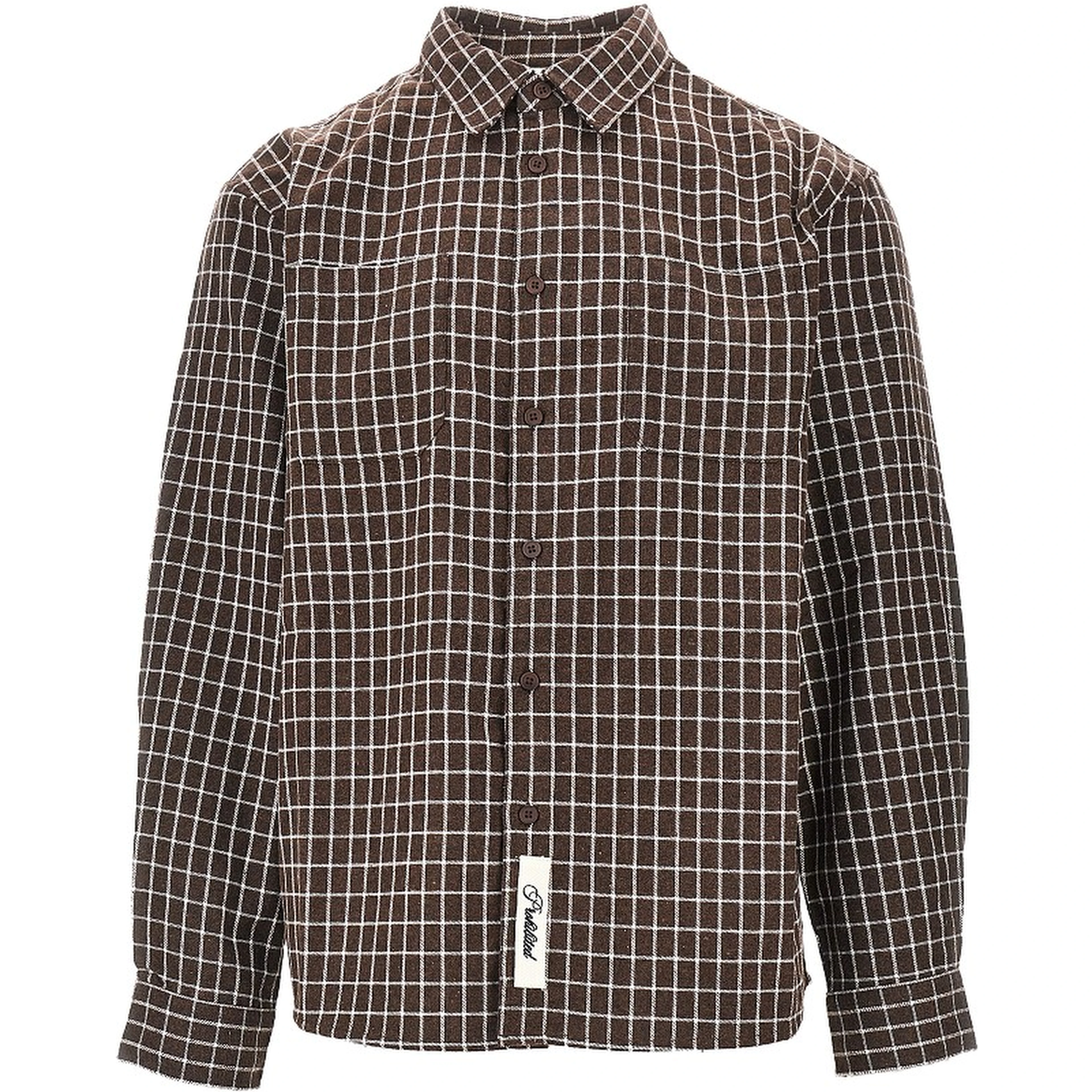 Check flannel shirt