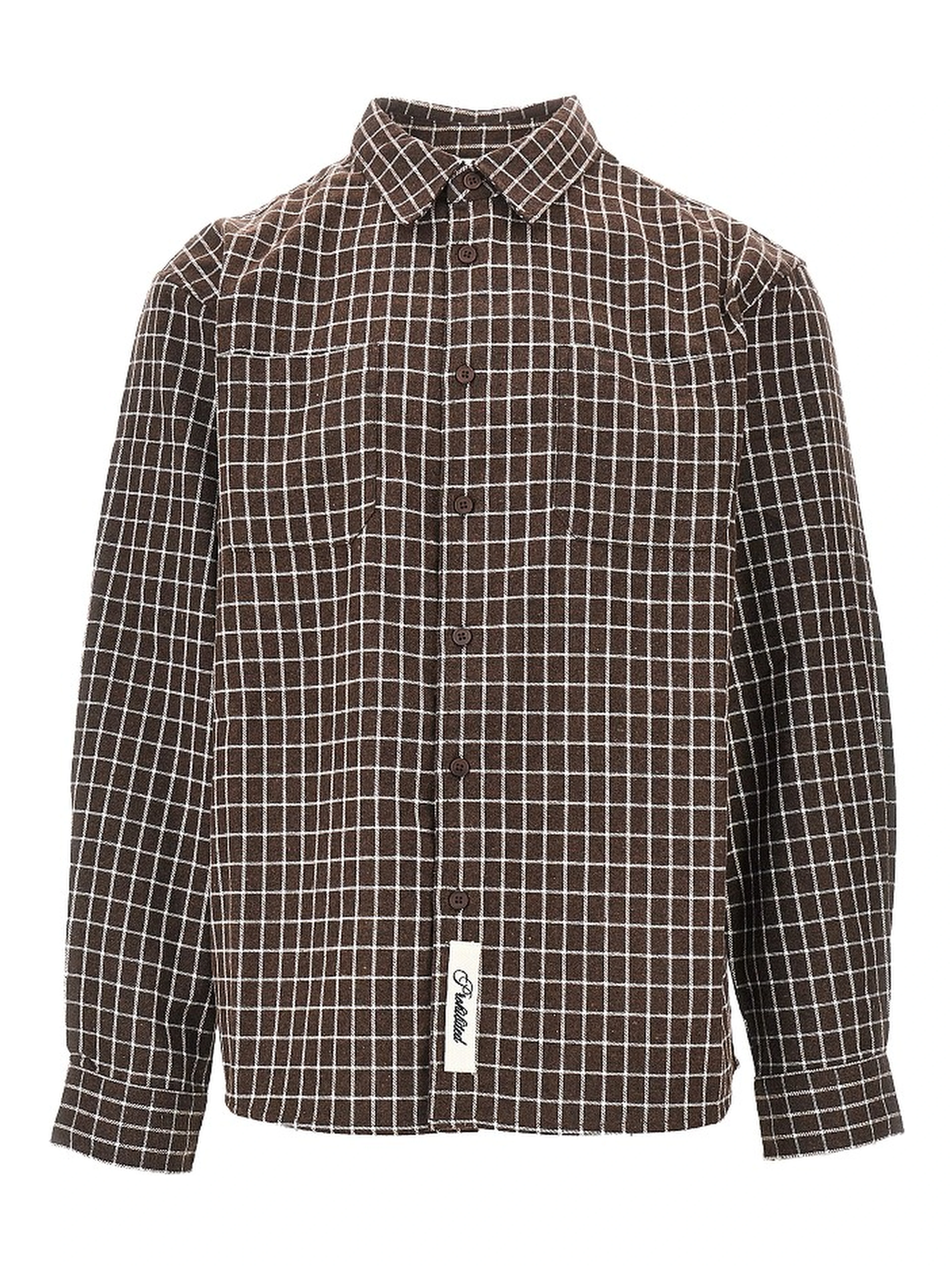 Check flannel shirt