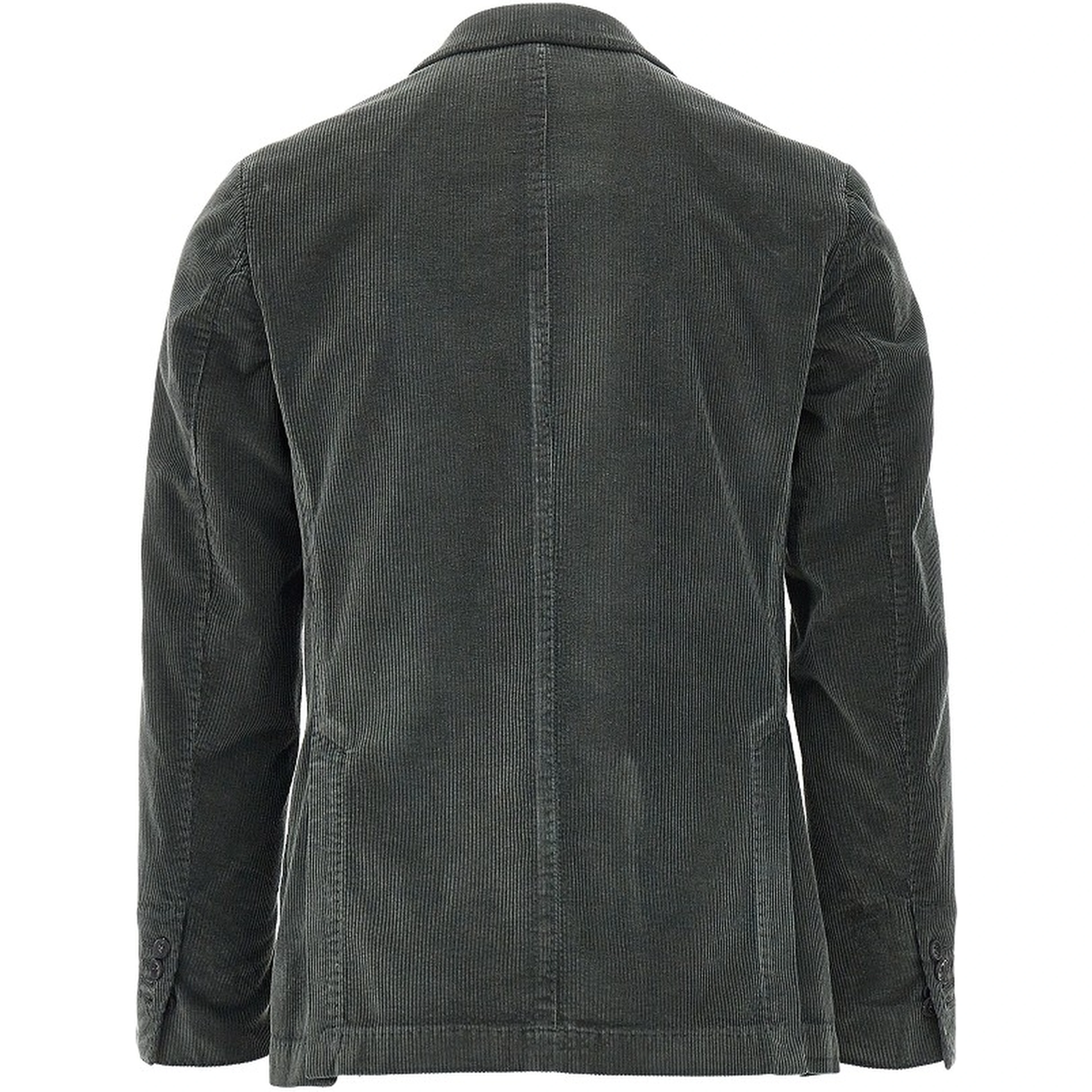 Corduroy double-breasted jacket