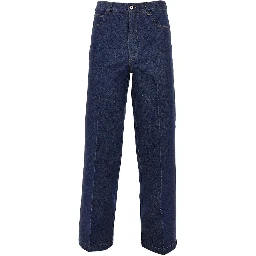 Wool denim 'Jackson' pants