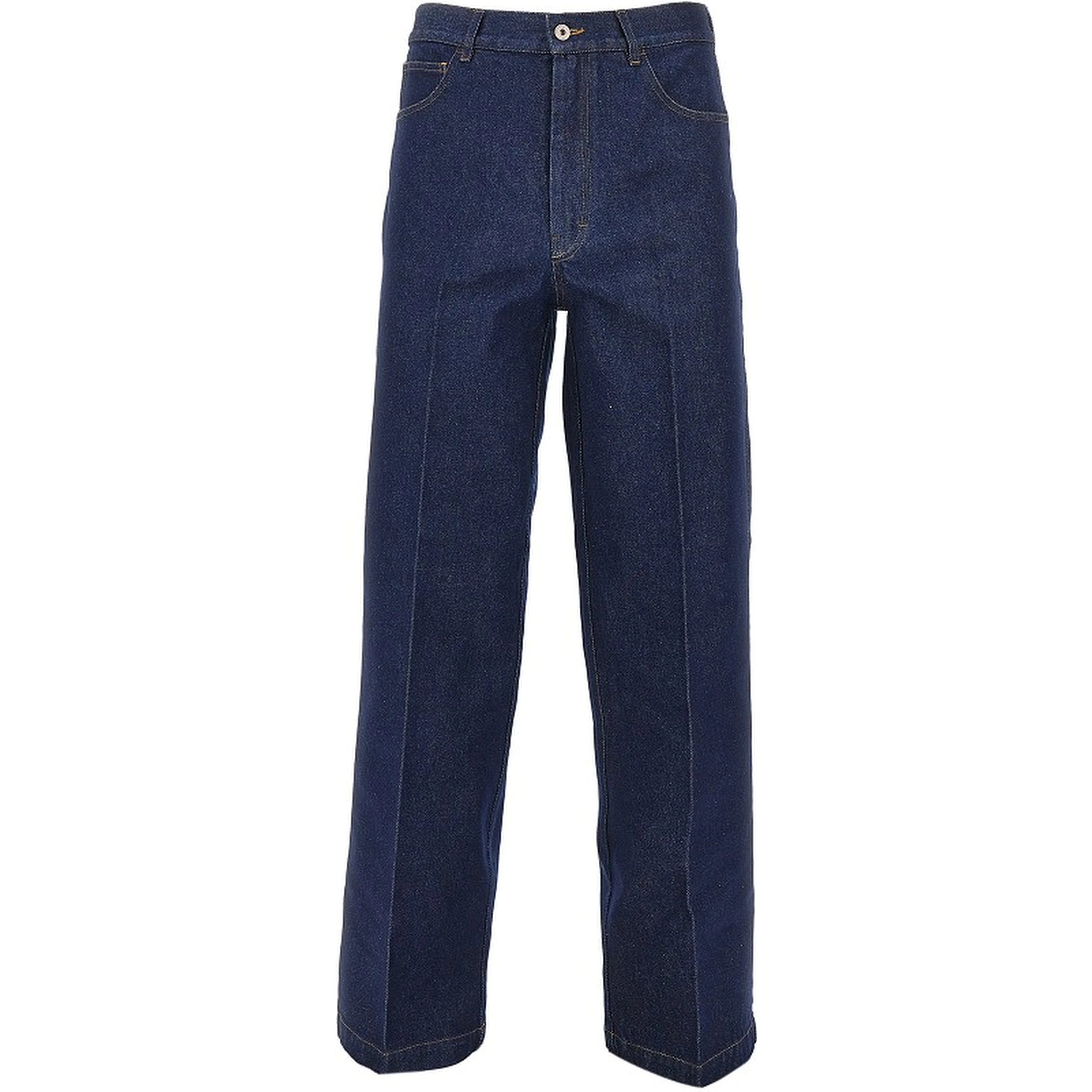 Wool denim 'Jackson' pants