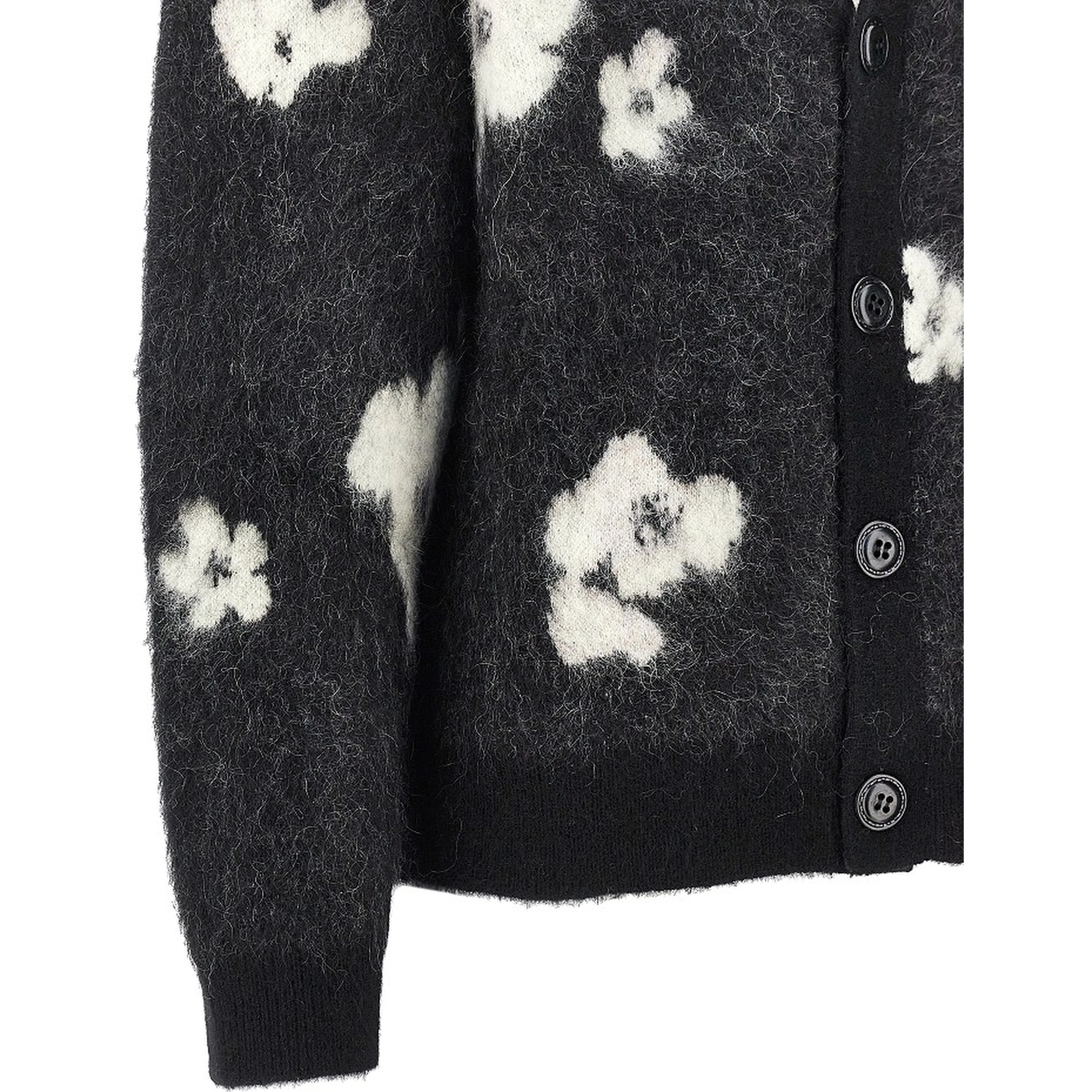 'Justus' jacquard knit cardigan