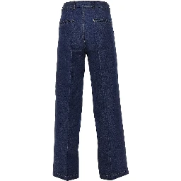 Wool denim 'Jackson' pants