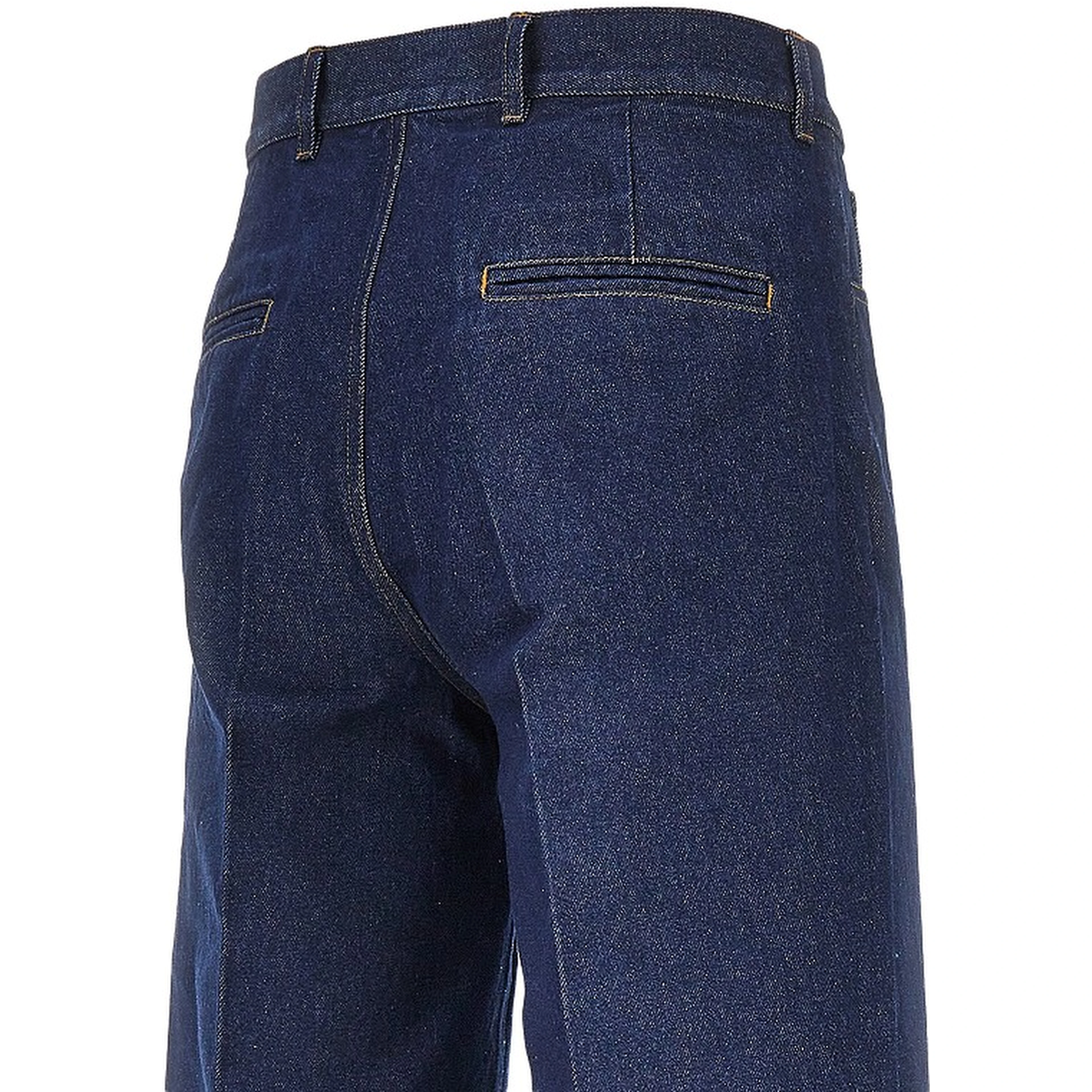 Wool denim 'Jackson' pants