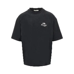 'PB Leaf' embroidered T-shirt