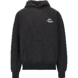 'PB Leaf' embroidered hoodie
