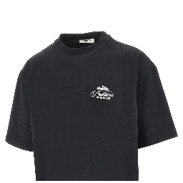 'PB Leaf' embroidered T-shirt