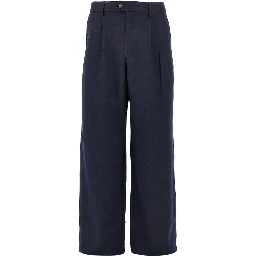 'Heritage' pleated pants