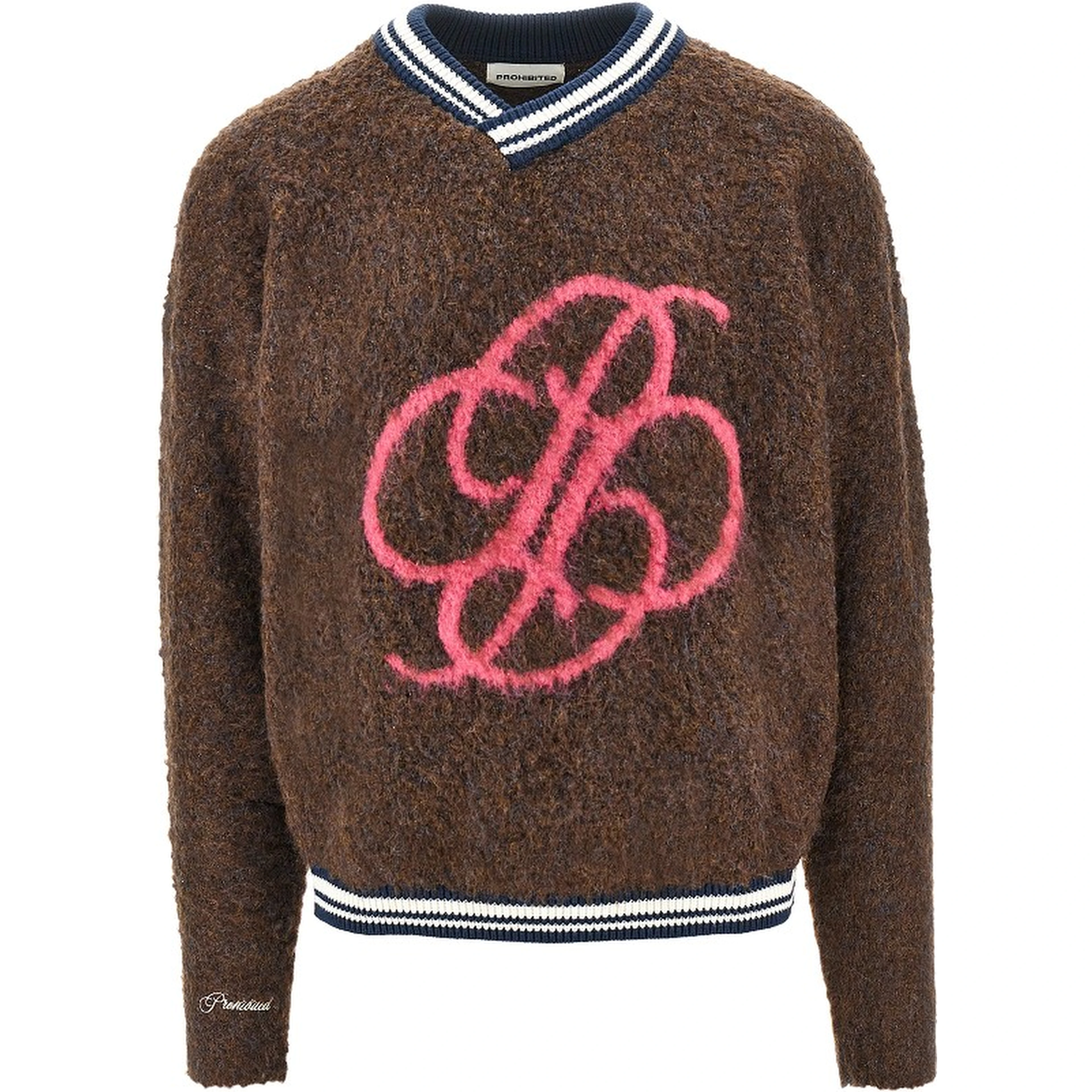 Fuzzy knit sweater