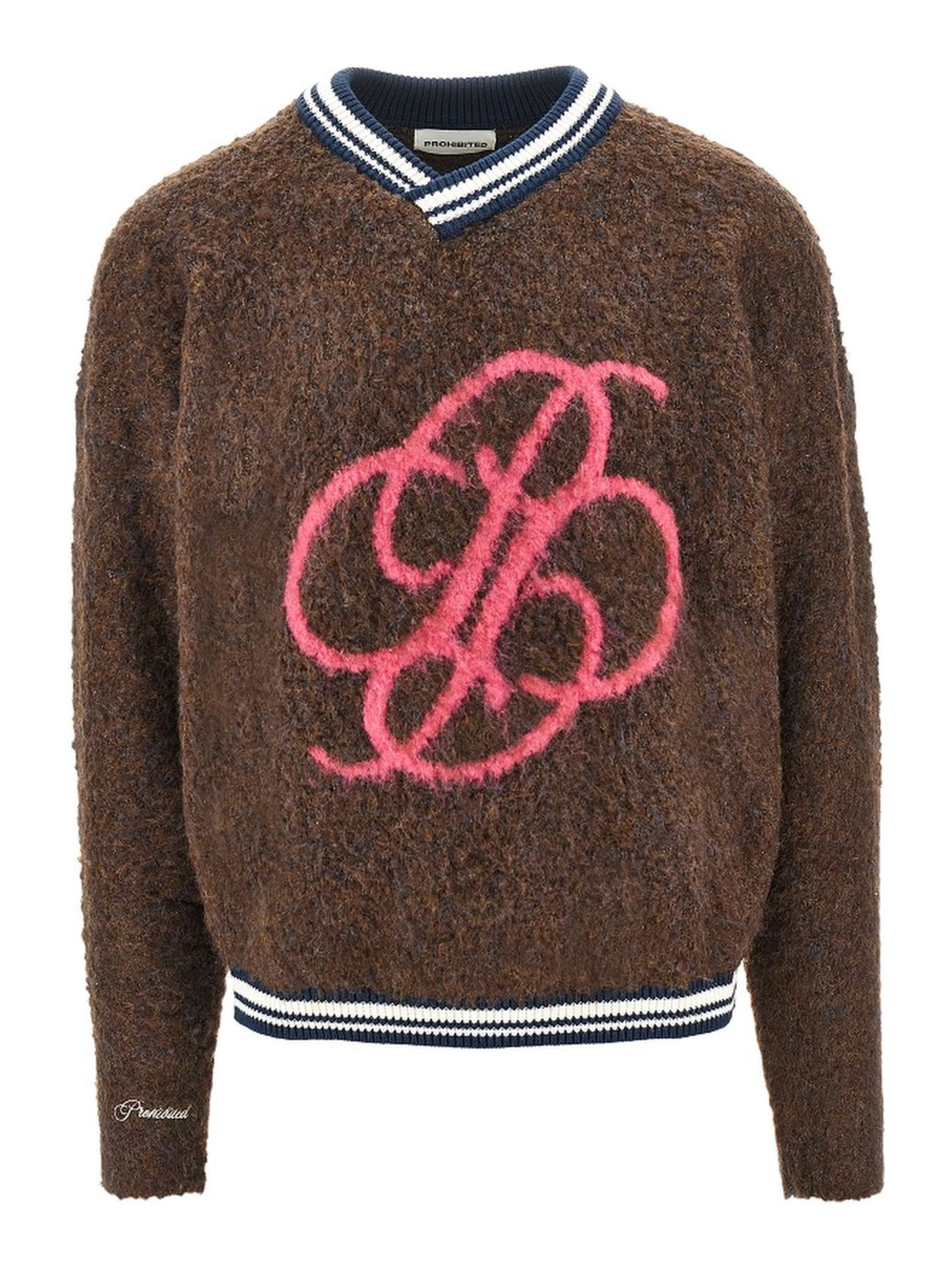 Fuzzy knit sweater
