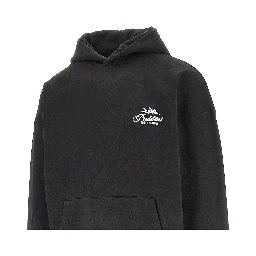 'PB Leaf' embroidered hoodie