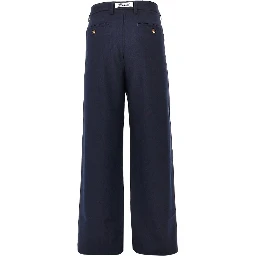 'Heritage' pleated pants