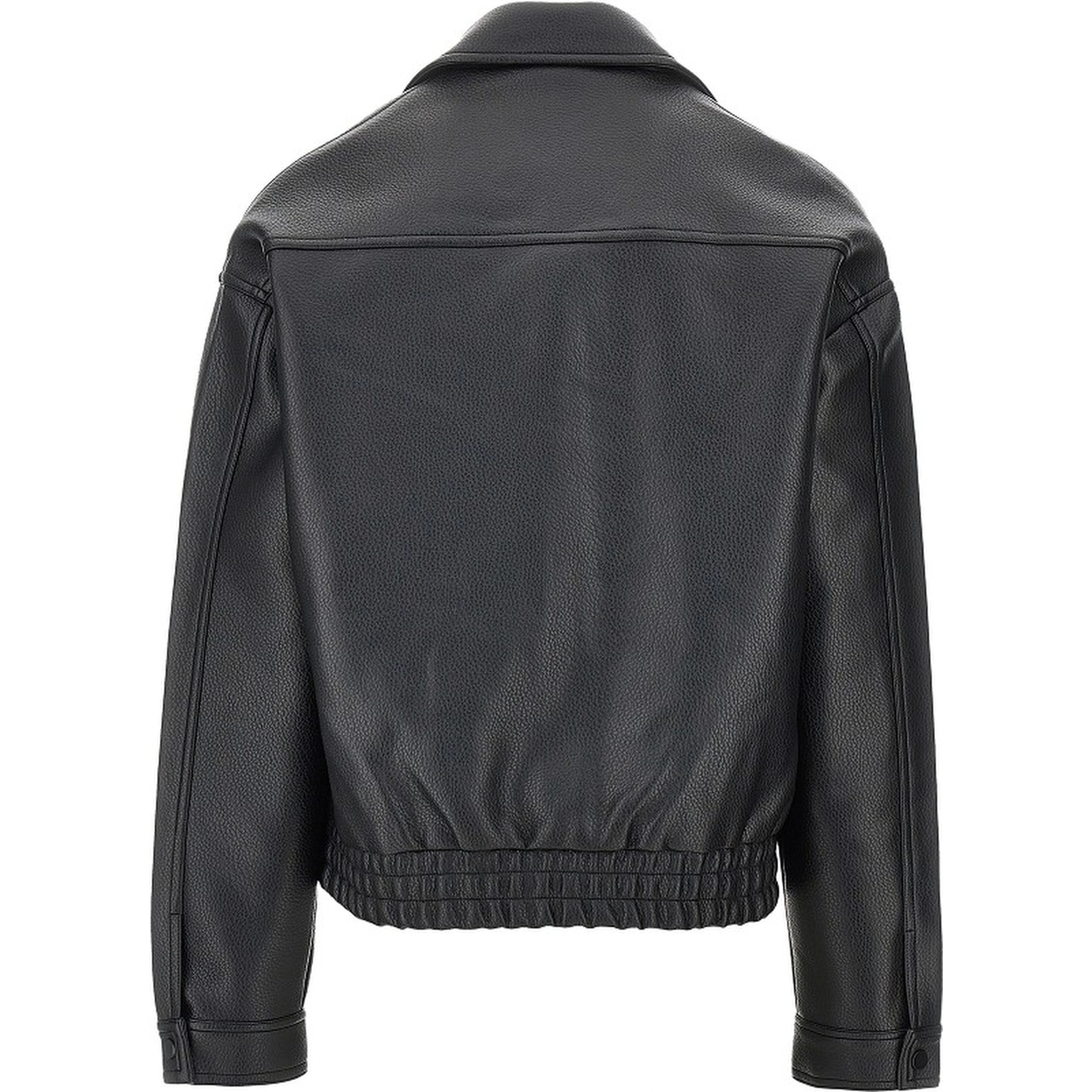 'Nightrider' faux leather jacket