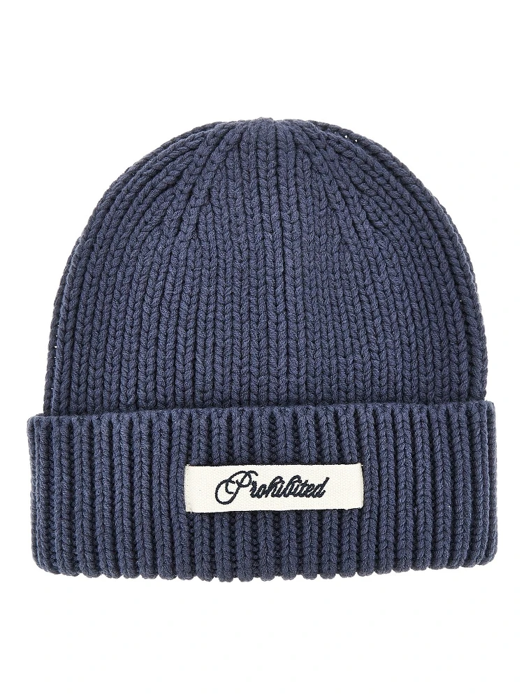 'Echo' cotton-blend beanie hat
