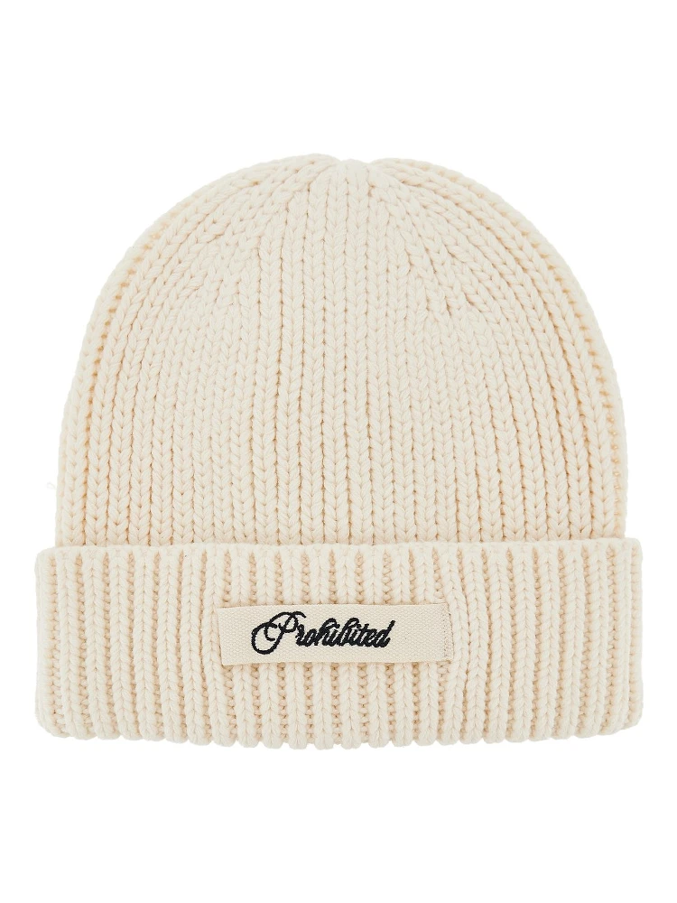 'Echo' cotton-blend beanie hat
