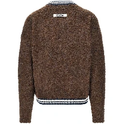Fuzzy knit sweater