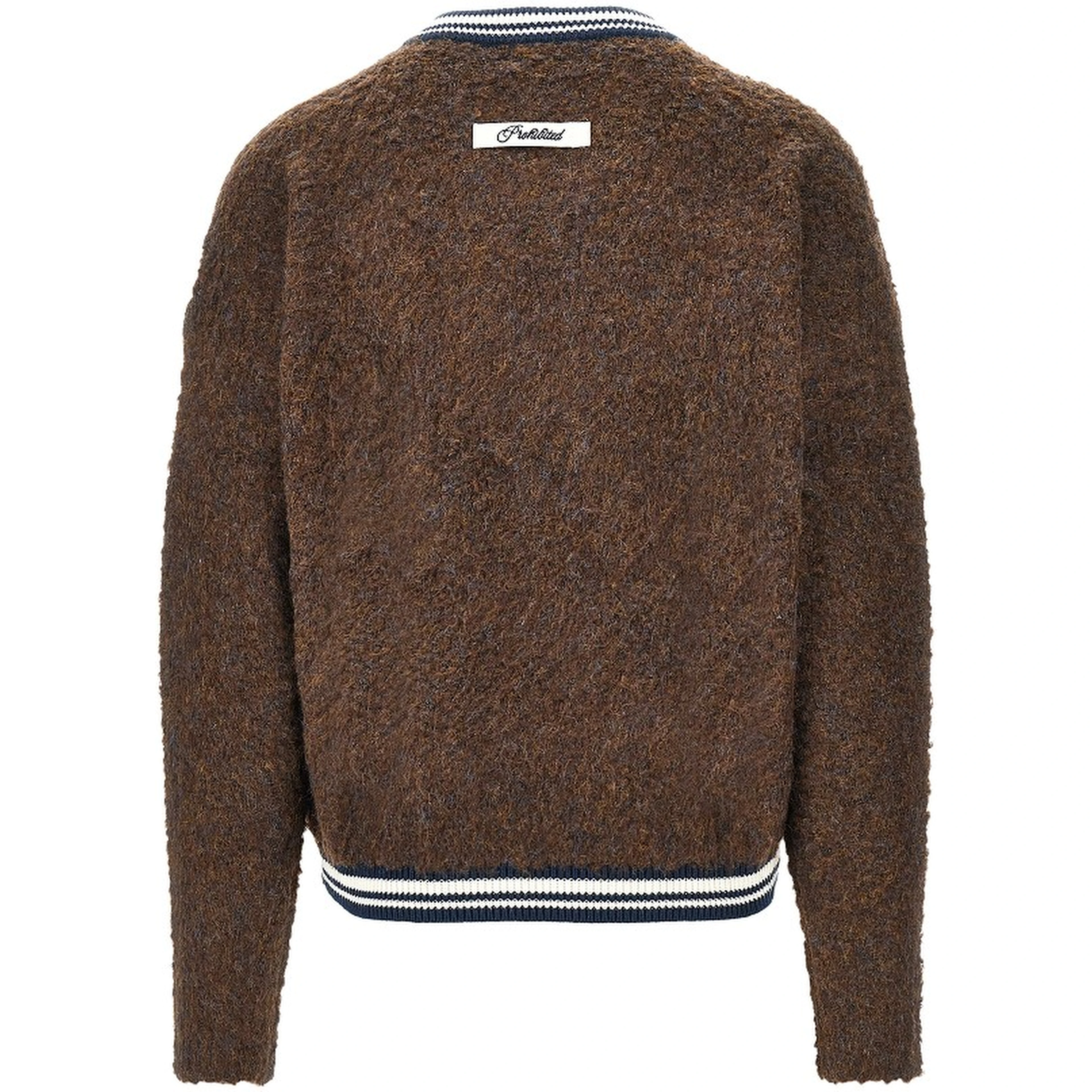 Fuzzy knit sweater