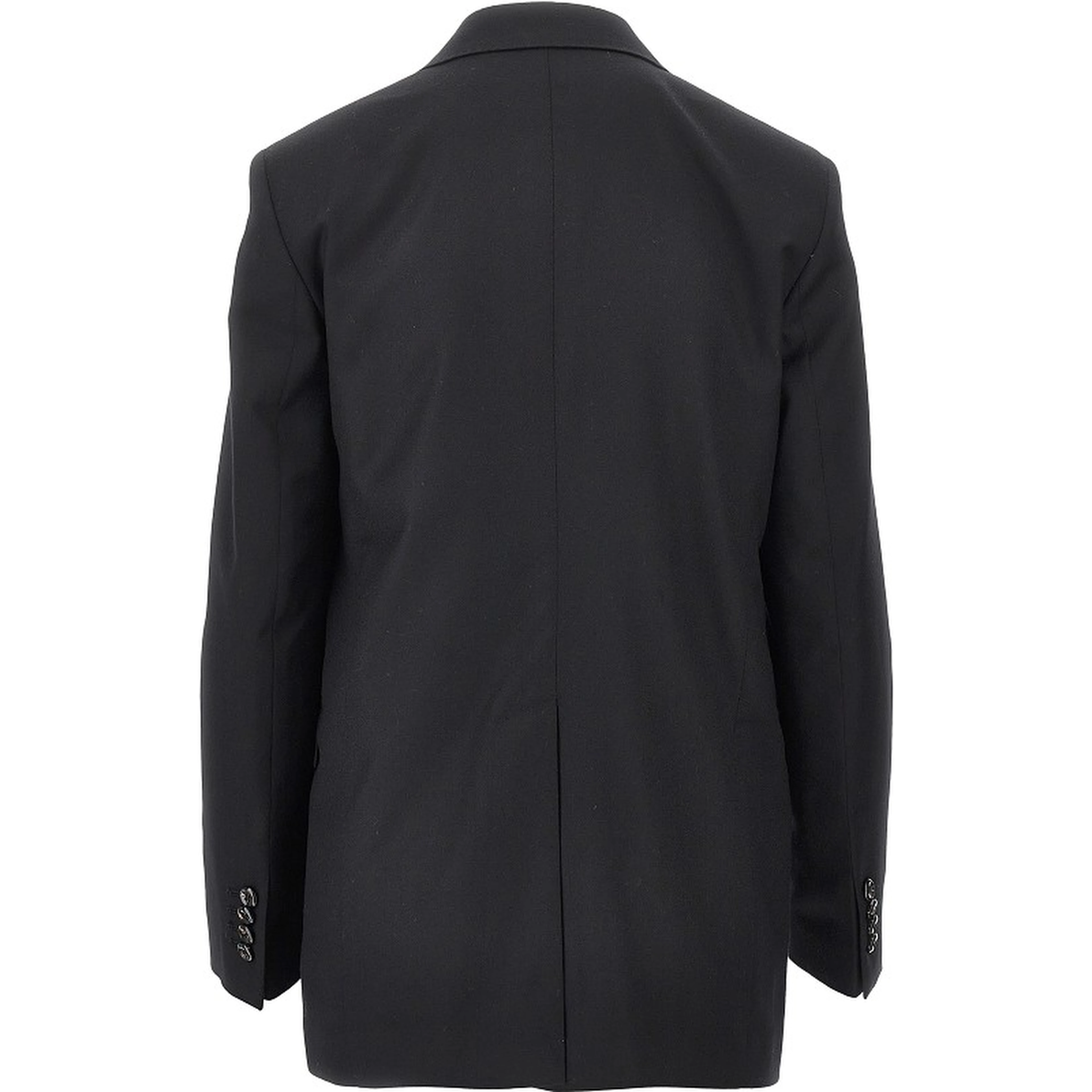Wool and silk 'Bertha' single-breasted jacket