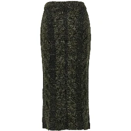 'Ziva' knitted long skirt