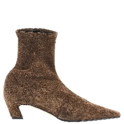 Stretch suede leather 'Nevada' boots