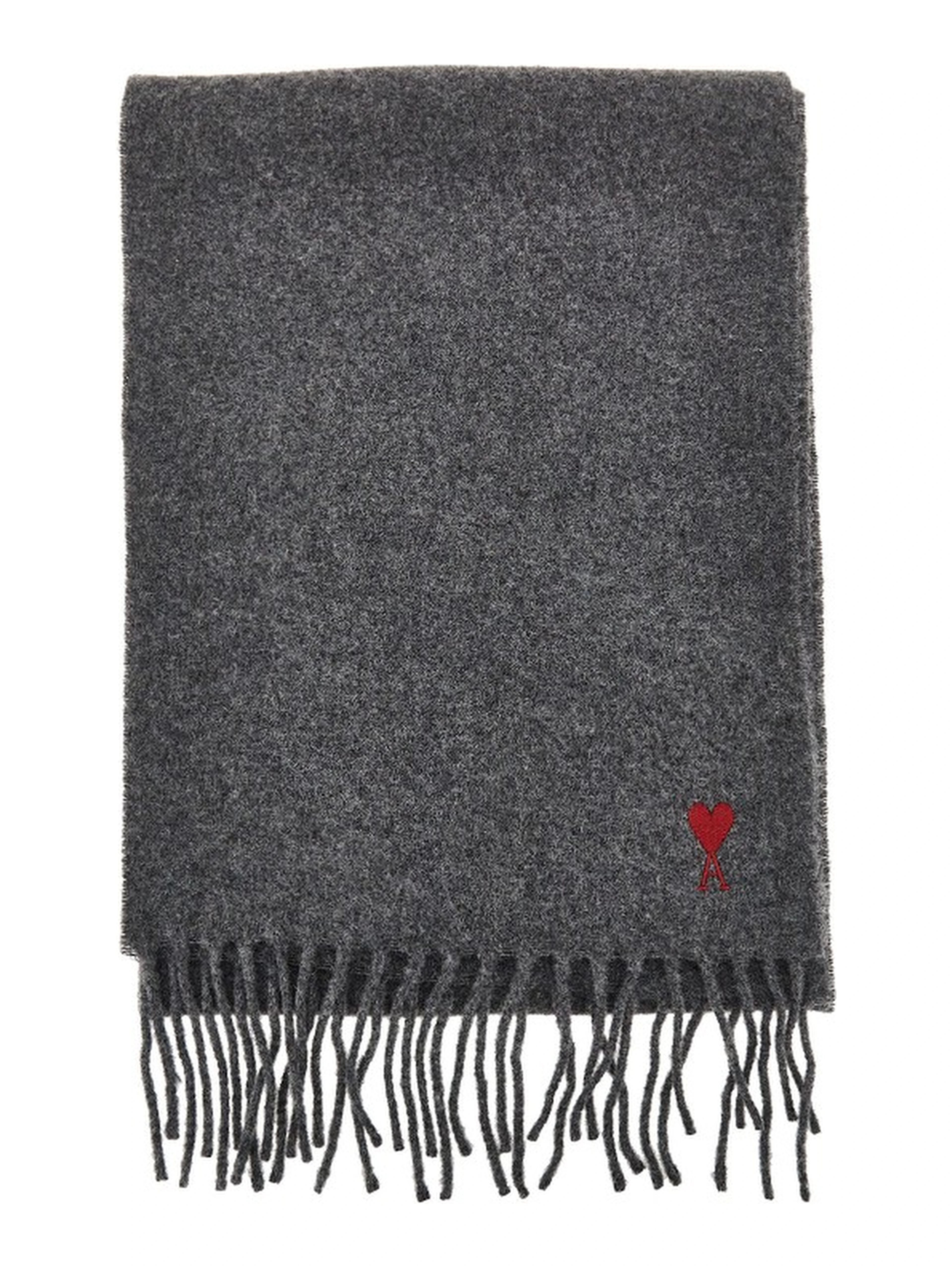 Ami de Coeur embroidery wool scarf