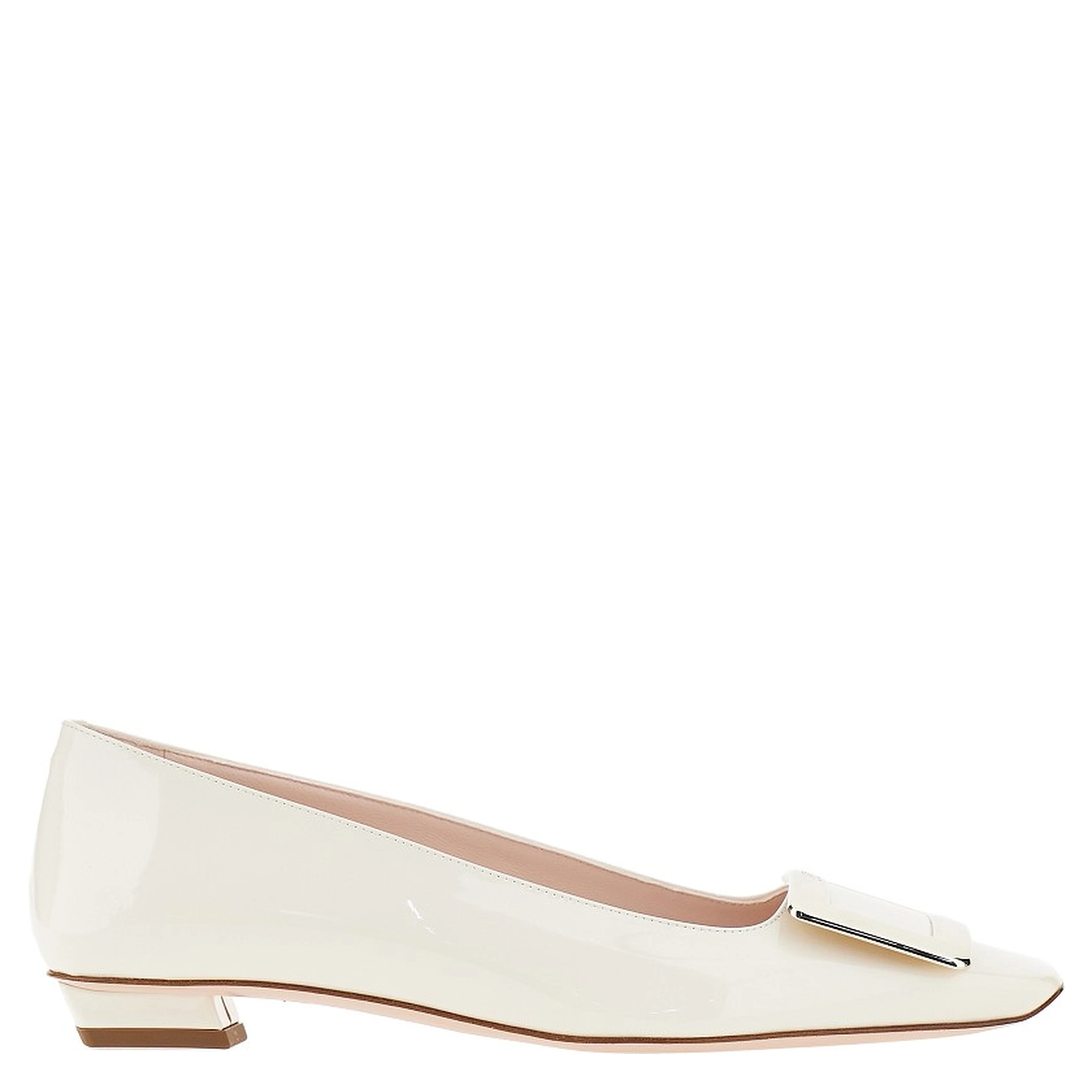 'Belle Vivier' patent leather ballerinas