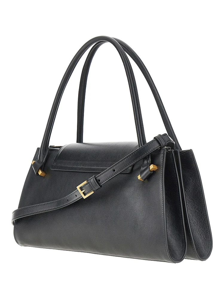 Leather medium 'Severine' shoulder bag alternative