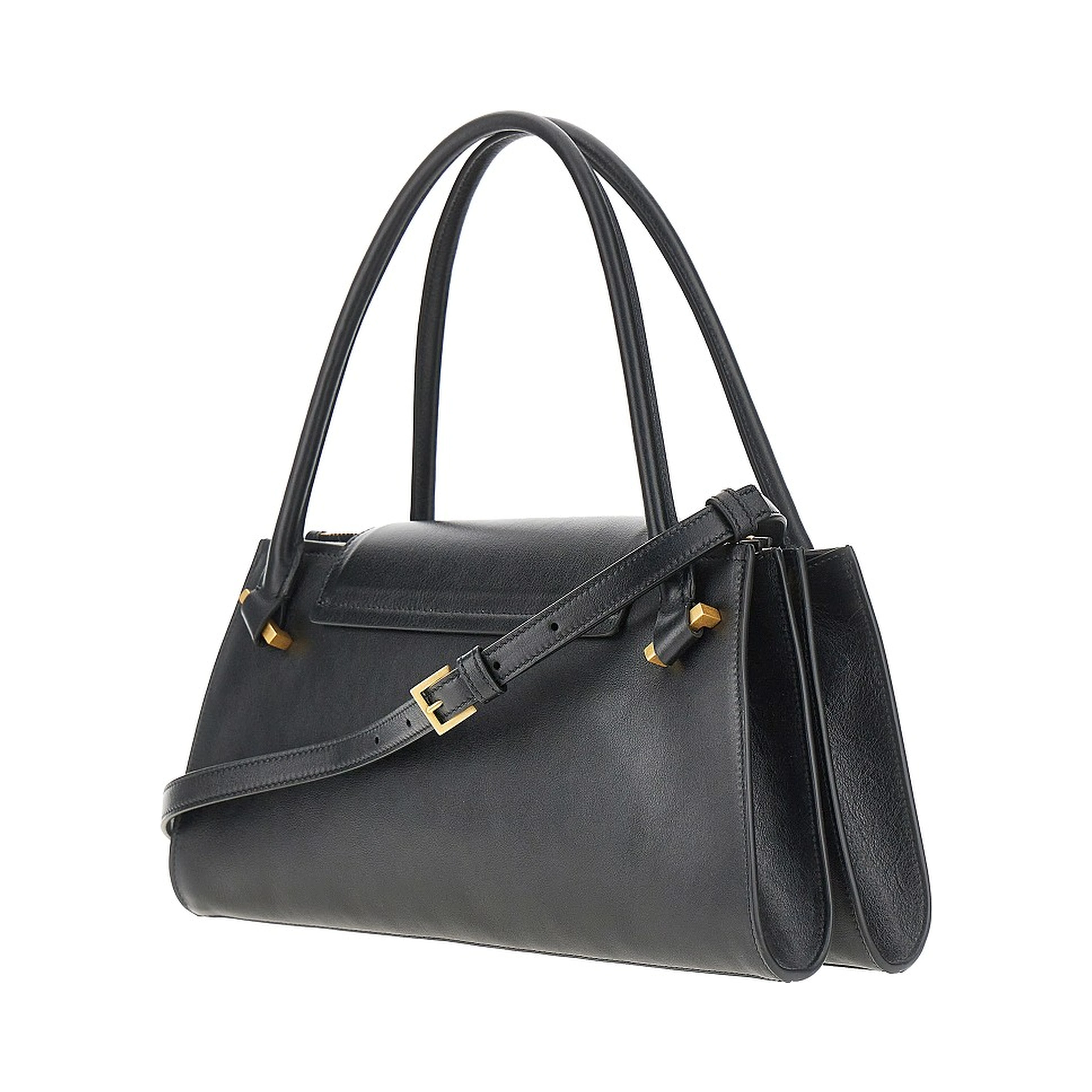 Leather medium 'Severine' shoulder bag