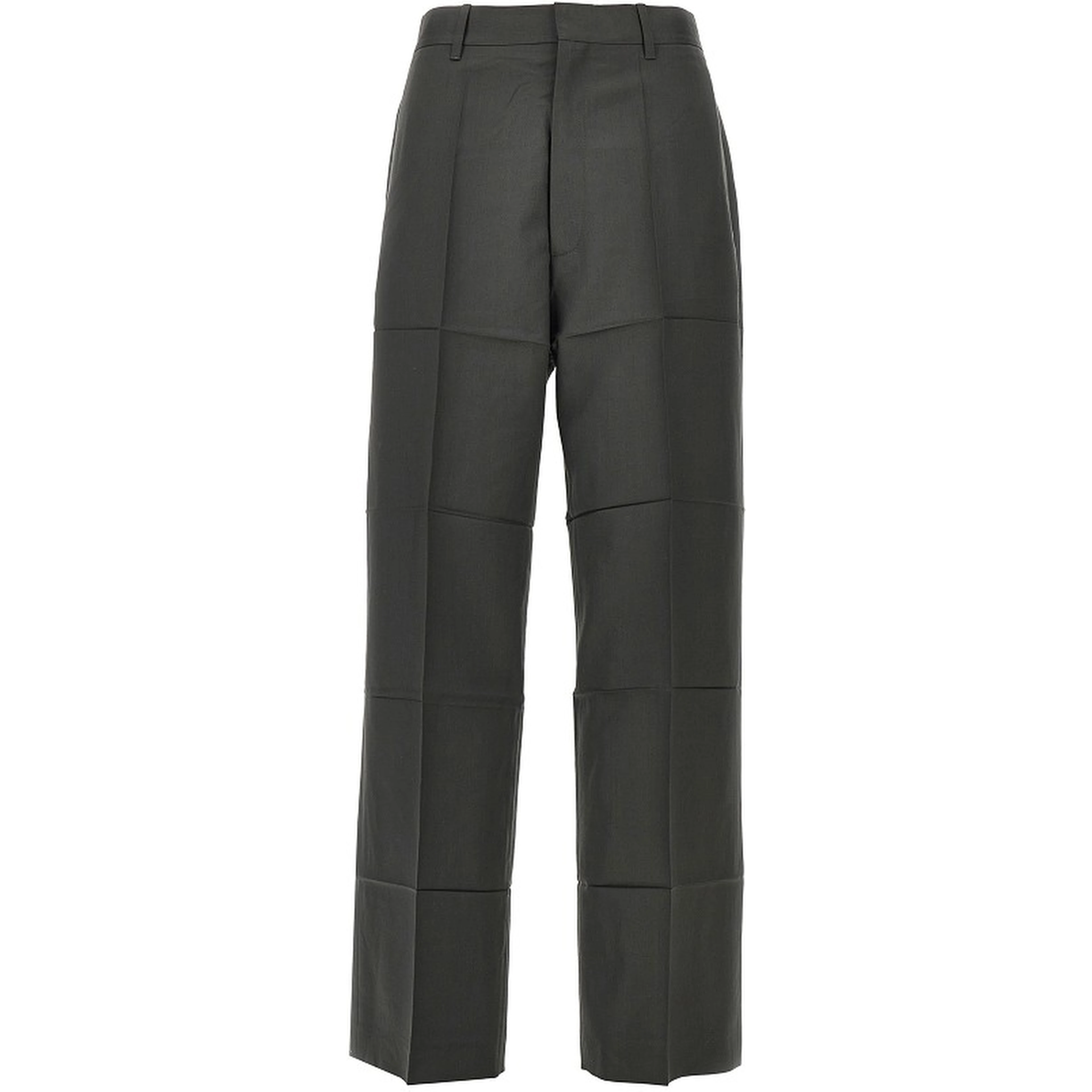 Pressed gabardine pants