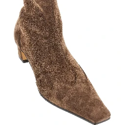 Stretch suede leather 'Nevada' boots