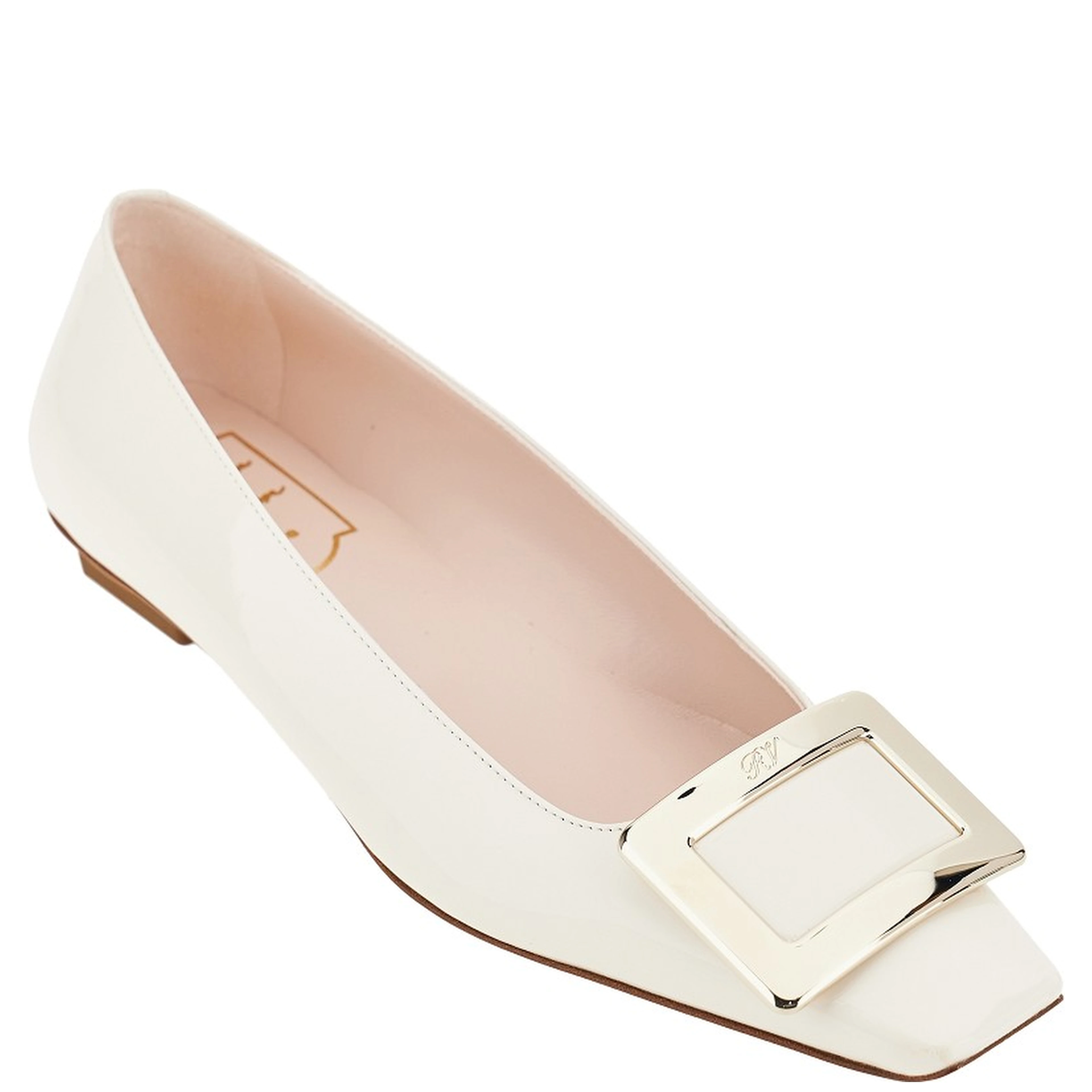 'Belle Vivier' patent leather ballerinas