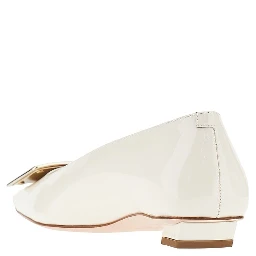 'Belle Vivier' patent leather ballerinas