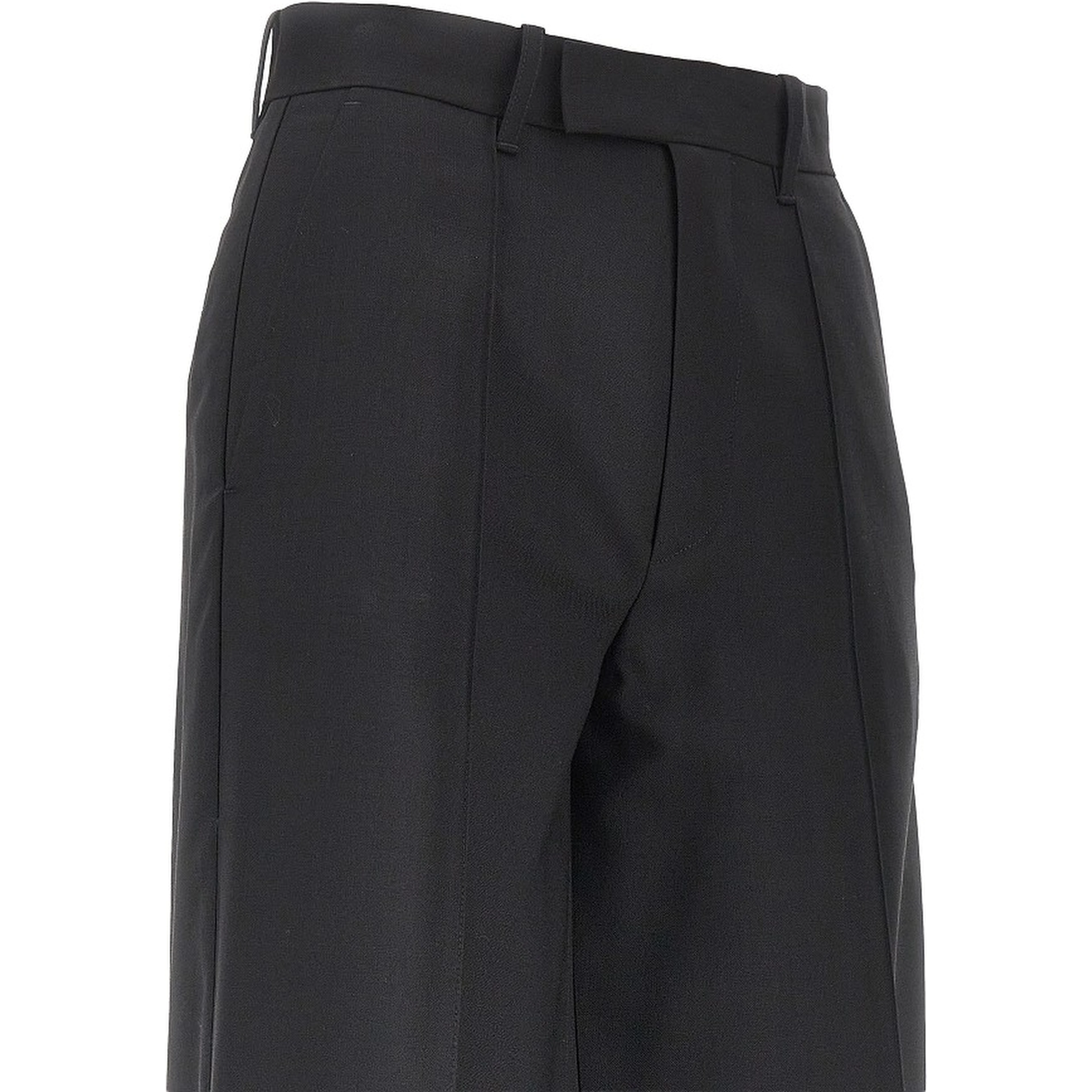 Light wool short-skirt