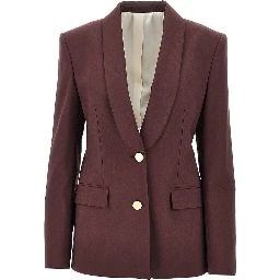 Single-breasted tailored jacket