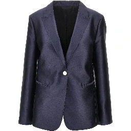 Single-breasted tailored jacket