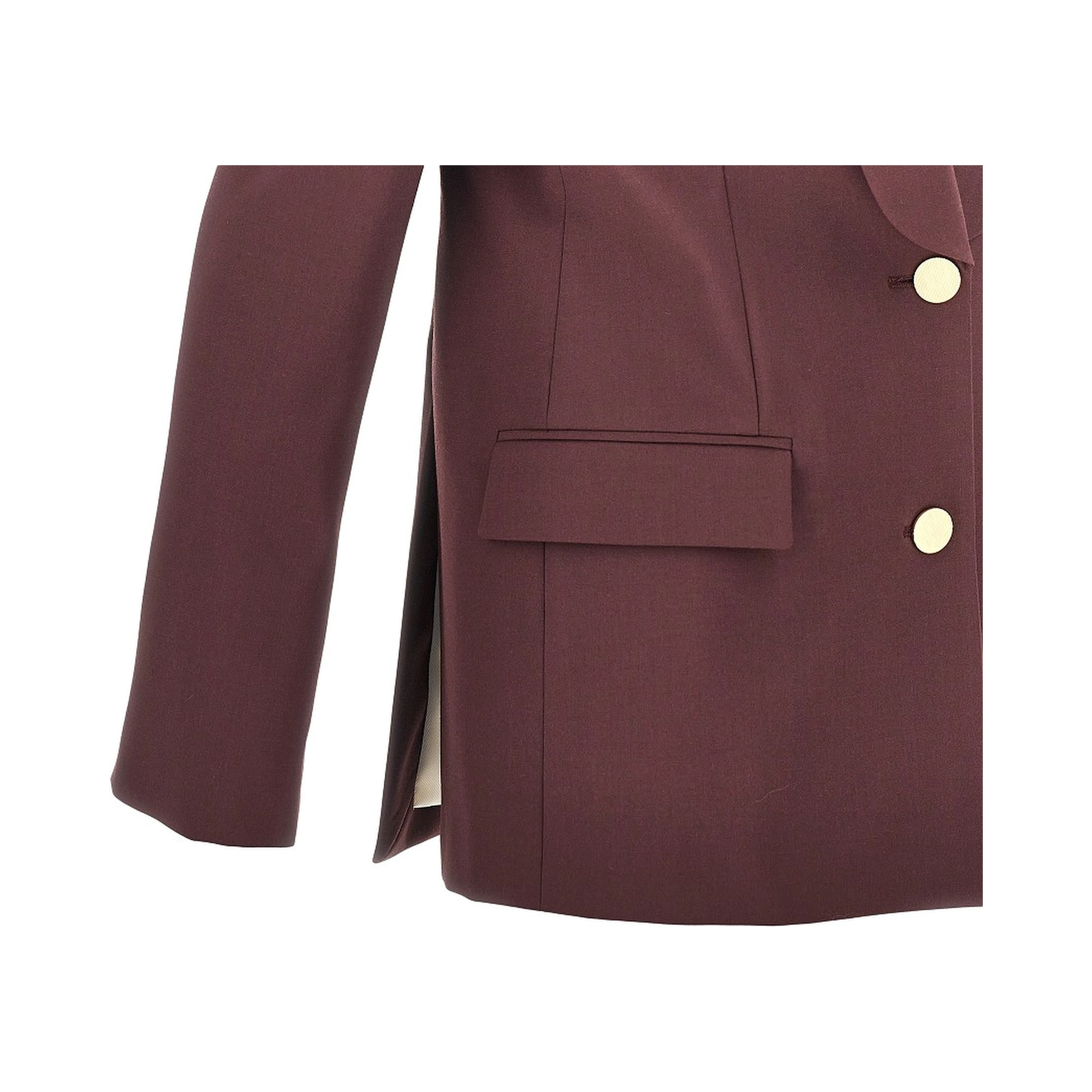 Single-breasted tailored jacket