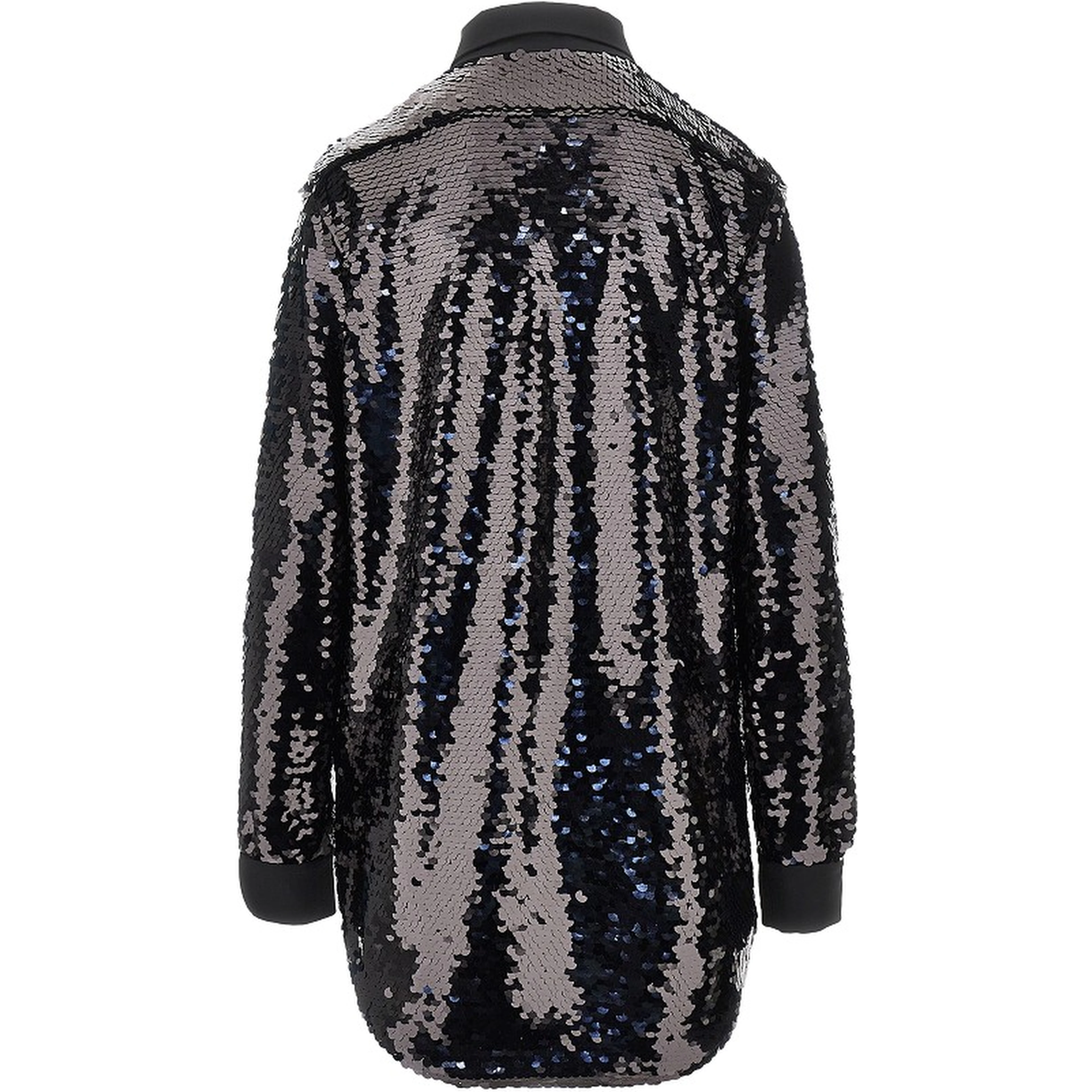Sequinned oversized shirt
